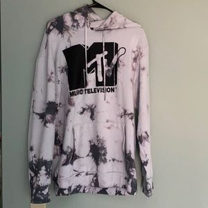 oversized tie dye hoody
